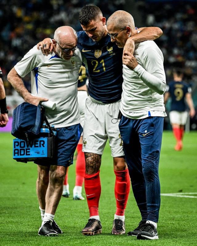 乐鱼体育在线-德尚：卢卡斯似乎伤势严重 这将是姆巴佩的世界杯